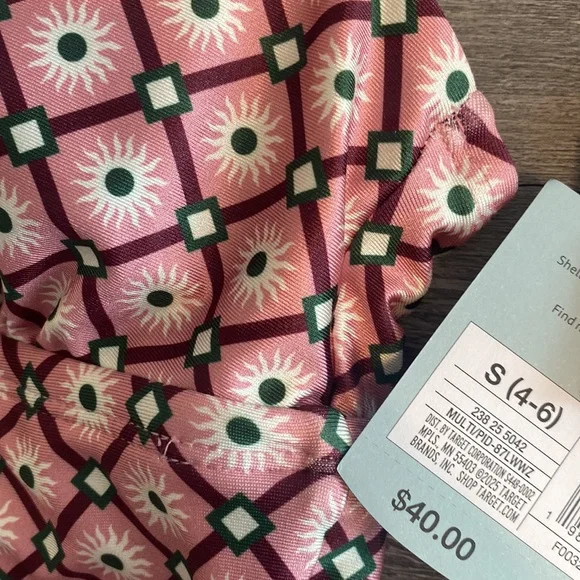 NWT SHADE & SHORE Swimsuit s 4-6 - Picture 4 of 8